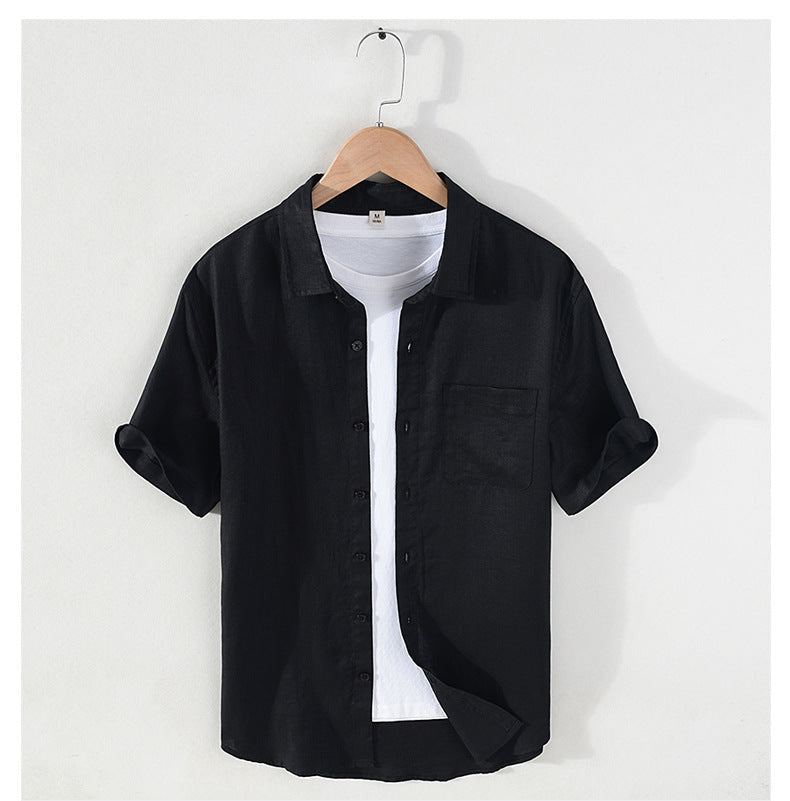 Pure Linen Men's Shirt