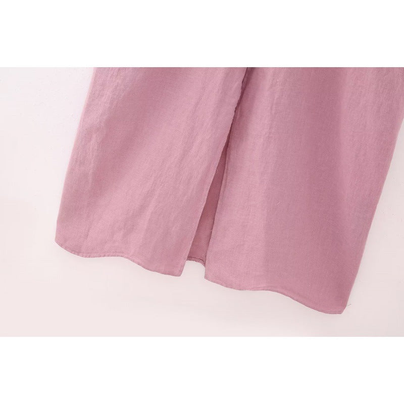 Pure Linen Dress Women's