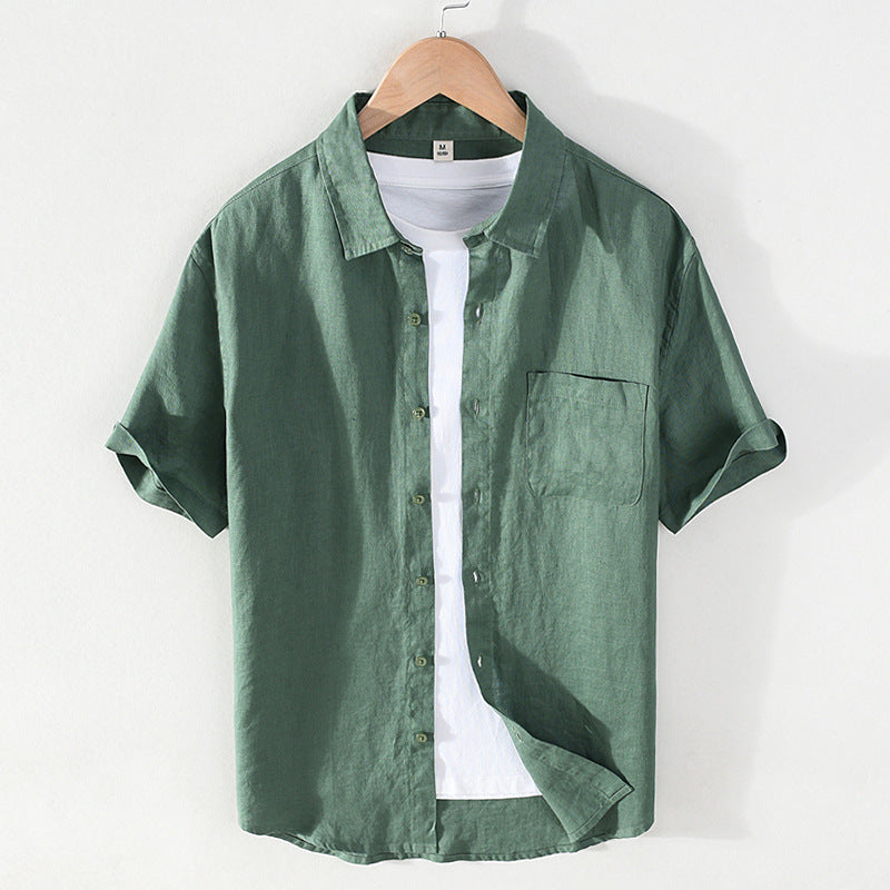 Pure Linen Men's Shirt