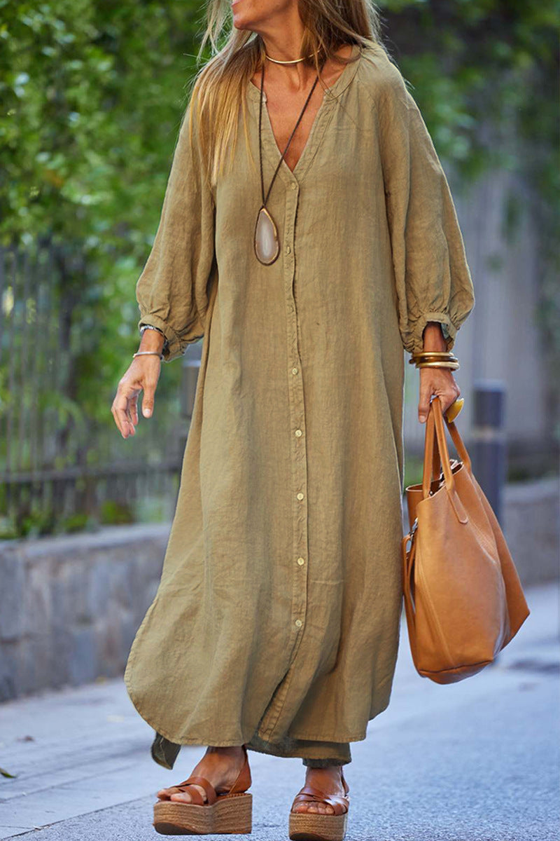 Pure Linen Dress
